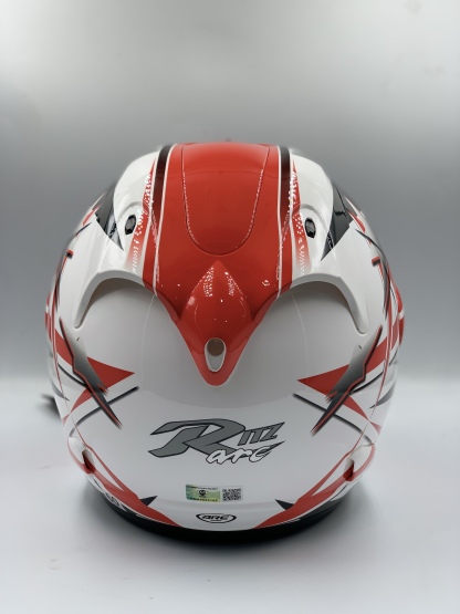 ARC Ritz Helmet Rexstar Black / White (SIRIM) 